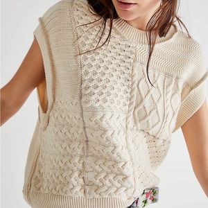 FREE PEOPLE Take The Plunge Vest. Size S